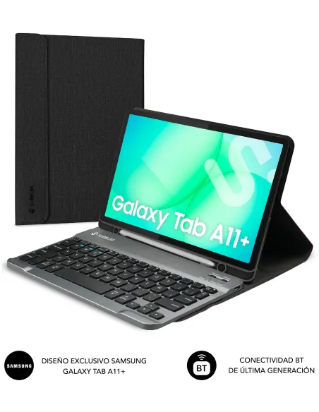 Funda con teclado Subblim KeyTab Pro BT para Tab A11+