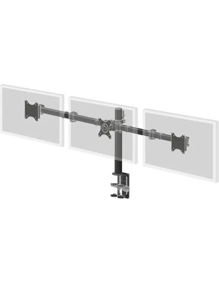 iiyama Desk Mount DS1003C-B1: brazo triple para 3 monitores