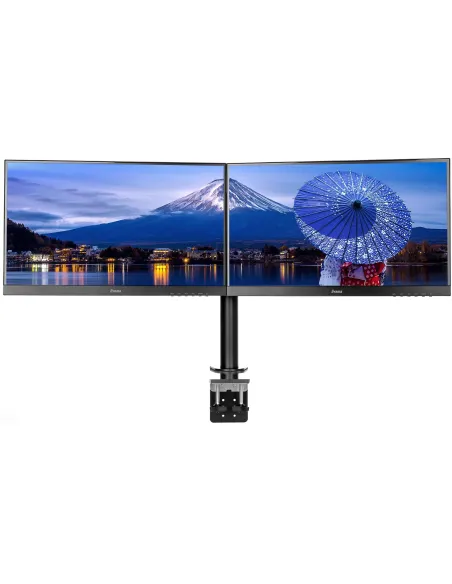 Soporte de Brazo doble iiyama DS1002C-B1 para 2 monitores