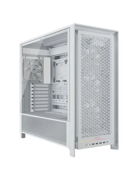 Semitorre Corsair FRAME 5000D RS Blanco: airflow y 420 mm