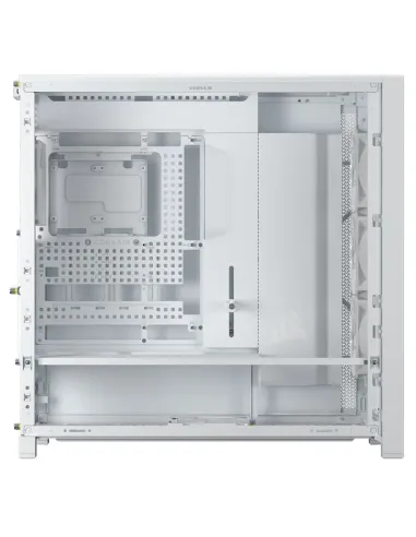 Semitorre Corsair FRAME 5000D RS Blanco: airflow y 420 mm