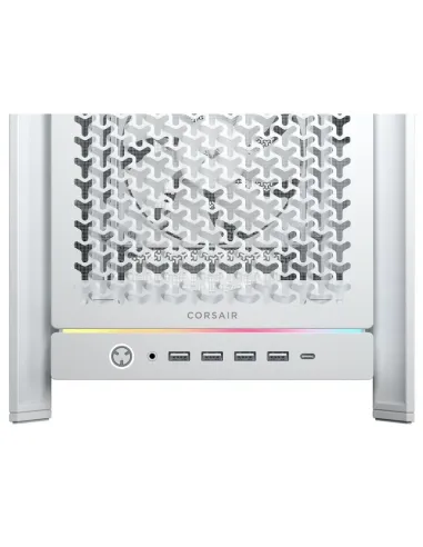 Semitorre Corsair FRAME 5000D RS Blanco: airflow y 420 mm