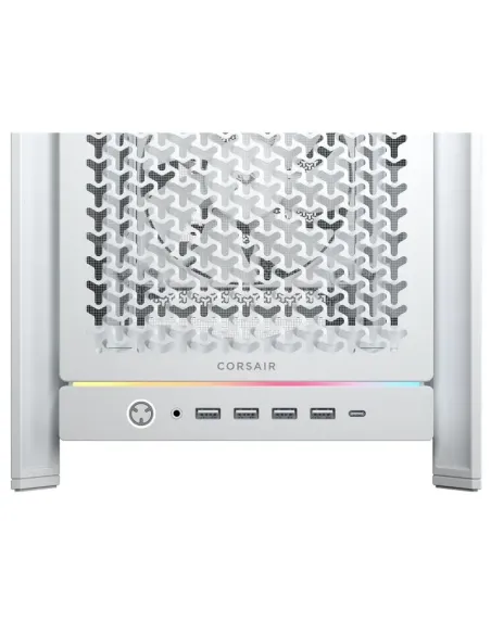 Semitorre Corsair FRAME 5000D RS Blanco: airflow y 420 mm