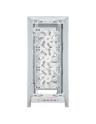 Semitorre Corsair FRAME 5000D RS Blanco: airflow y 420 mm