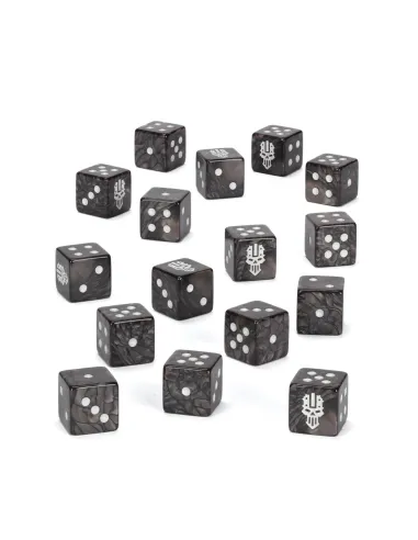 Dados de los Guerreros de Hierro Iron Warriors Dice Chaos Space Marines Warhammer 40000