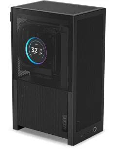 NZXT H2 Flow Negro Mini-ITX Vidrio Templado Dual Cámara-1405160