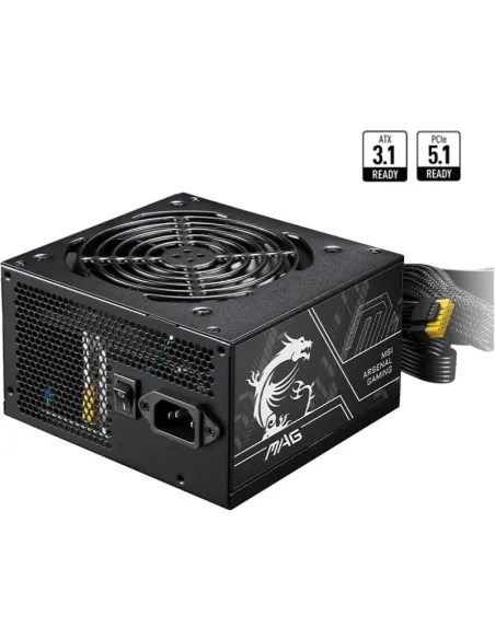 MSI MAG A650BNL 650W Negra 80 Plus Bronze No Modular