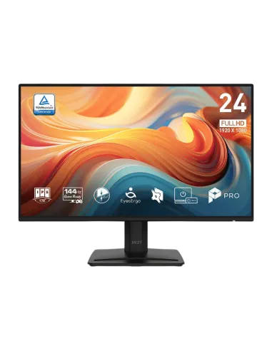 MSI PRO MP243 E14 Blanco 23.8" 144Hz FHD IPS HD Ready Adaptive-Sync