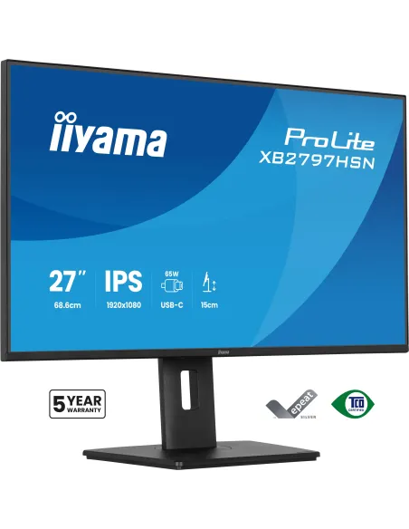 Monitor Iiyama ProLite XB2797HSN-B1 de 27" FullHD IPS 100Hz