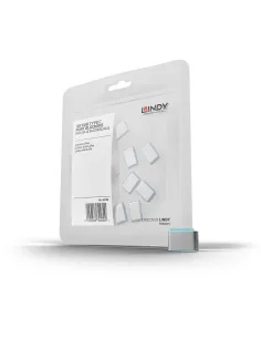 Lindy 40466 Bloqueador de Puerto USB-C Azul Acrilonitrilo Butadieno Estireno ABS (10 piezas)-1408068