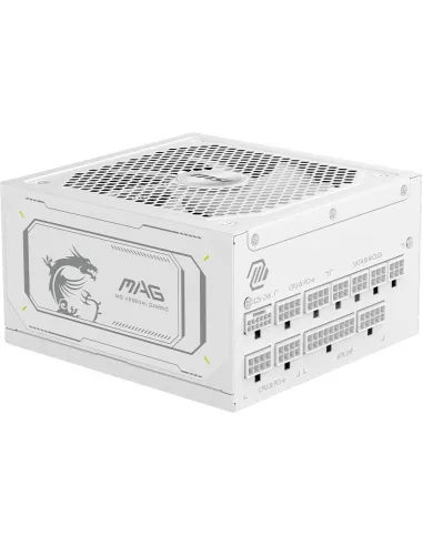 MSI MAG A1000GL Blanca Fuente de Alimentación 1000W 80 Plus Gold Full Modular ATX 3.1