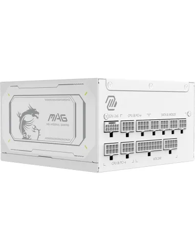 Fuente de Alimentación 1000W MSI MAG A1000GL Blanca