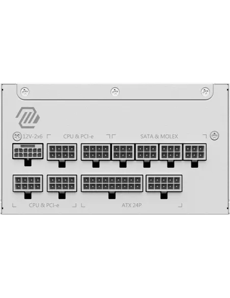 Fuente de Alimentación 1000W MSI MAG A1000GL Blanca