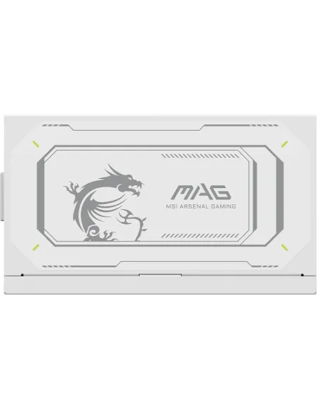 Fuente de Alimentación 1000W MSI MAG A1000GL Blanca