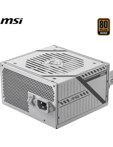 MSI MAG A650BNL 650W Blanca 80 Plus Bronze No Modular