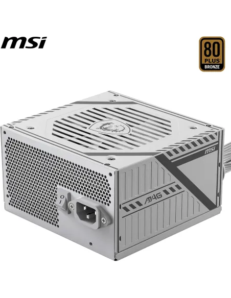 MSI MAG A650BNL 650W Blanca 80 Plus Bronze No Modular