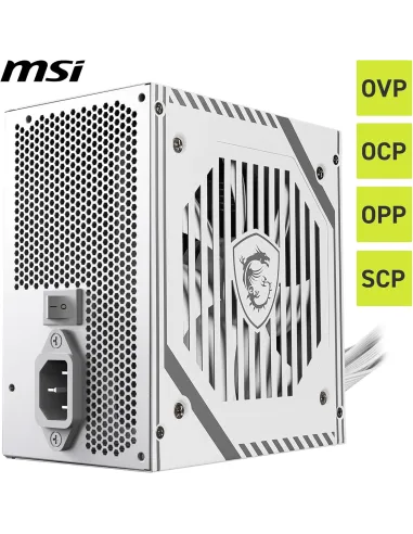 MSI MAG A650BNL 650W Blanca 80 Plus Bronze No Modular