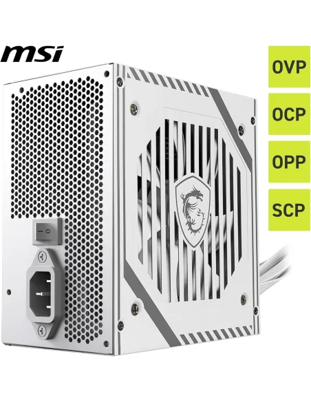 MSI MAG A650BNL 650W Blanca 80 Plus Bronze No Modular