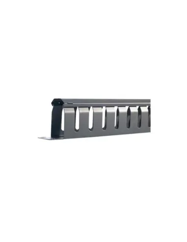 Panel pasacables 19" 1U con tapa metálica 2LAN ARAPCMN01