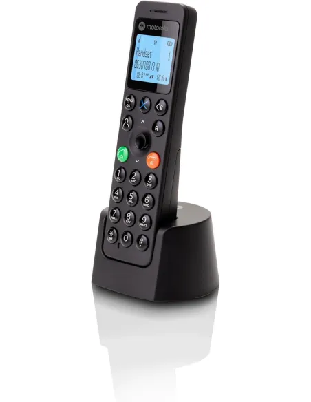 Motorola DOT201: fijo inalámbrico DECT con altavoz