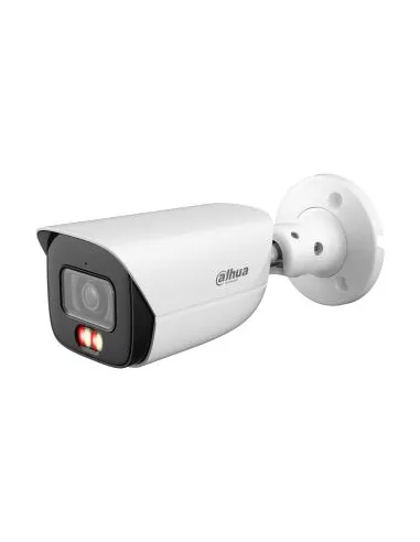 Dahua Technology DH-IPC-HFW3849E-AS-IL-0280B Cámara WizSense Bullet de 8 MP con Enfoque Fijo y Doble Iluminación Inteligente