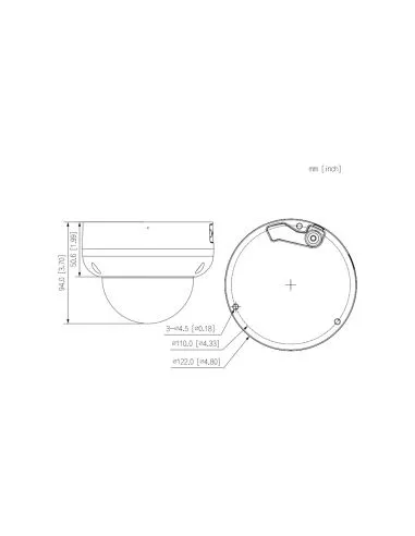 Dahua IPC-HDBW3449R-ZS-IL 4MP PoE con Dual Light