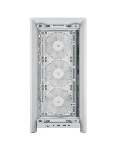 Torre de madera Corsair FRAME 4000D Wood RS Blanco