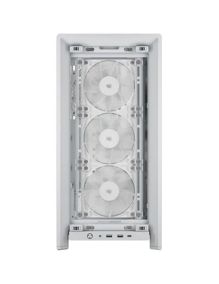 Torre de madera Corsair FRAME 4000D Wood RS Blanco