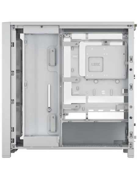Torre de madera Corsair FRAME 4000D Wood RS Blanco