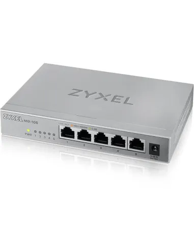 Switch 2.5GbE Zyxel XMG-105: 5 puertos, sin gestión