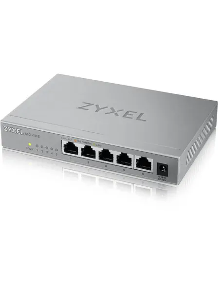 Switch 2.5GbE Zyxel XMG-105: 5 puertos, sin gestión