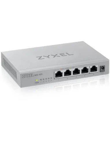 Switch 2.5GbE Zyxel XMG-105: 5 puertos, sin gestión