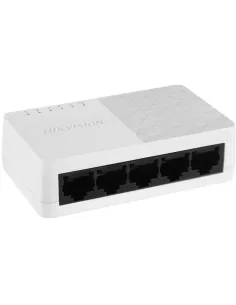 Hikvision DS-3E0505D-O Switch 5 Puertos Gigabit de Plastico-NSWSSO0419