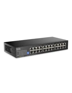 ZyXEL GS1100-24ES Switch de Red 24 GbE Puertos No Gestionado Kits de Montaje en Pared y en Rack Incluidos-NSWSAR0507