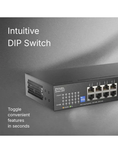 Switch Gigabit 24 puertos GbE Zyxel GS1100-24ES