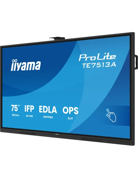 Panel interactivo 75" Iiyama ProLite TE7513A-B2AG 4K Android