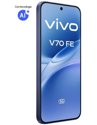 Bundle Vivo V70 FE 5G 8GB/256GB Azul y Vivo Buds3 Azules