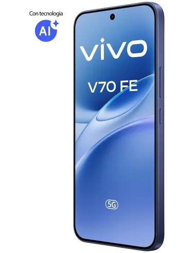 Bundle Vivo V70 FE 5G 8GB/256GB Azul y Vivo Buds3 Azules
