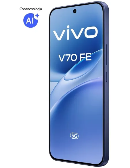 Bundle Vivo V70 FE 5G 8GB/256GB Azul y Vivo Buds3 Azules