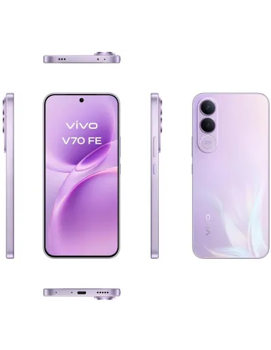 Vivo V70 FE 5G 8GB/256GB Púrpura y Vivo Buds Púrpuras