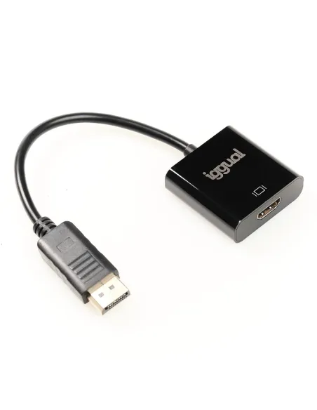 iggual Adaptador DisplayPort (M) a HDMI (H)