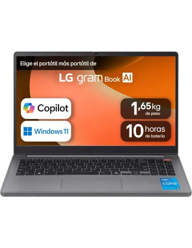 LG Gram Book 15U50T-G.AA56B Intel Core i5-1334U/16GB/512GB SSD/15.6" W11 Home