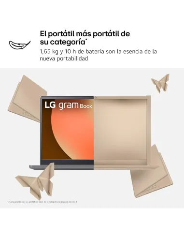 Portátil LG Gram Book 15U50T-G.AA56B con Intel Core i5-1334U