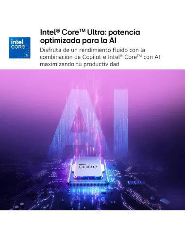 Portátil LG Gram Book 15U50T-G.AA56B con Intel Core i5-1334U