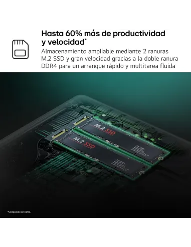 Portátil LG Gram Book 15U50T-G.AA56B con Intel Core i5-1334U