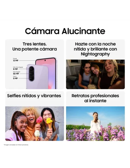 Samsung Galaxy A37 5G Enterprise Edition 6GB/128GB Gris