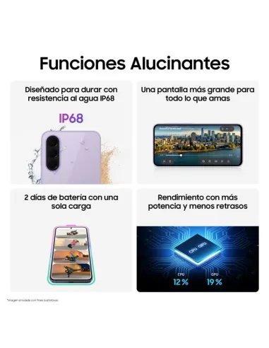 Samsung Galaxy A37 5G Enterprise Edition 6GB/128GB Gris