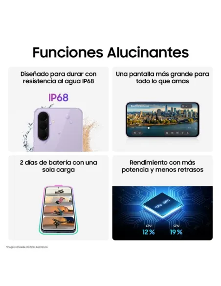 Samsung Galaxy A37 5G Enterprise Edition 6GB/128GB Gris