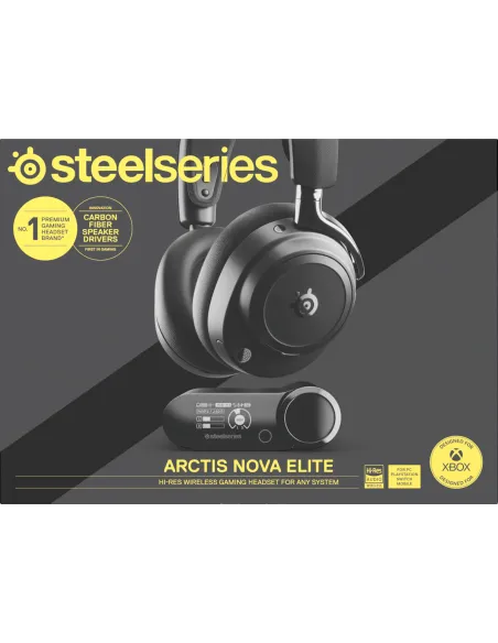 SteelSeries Arctis Nova Elite: multi-fuente y ANC híbrida