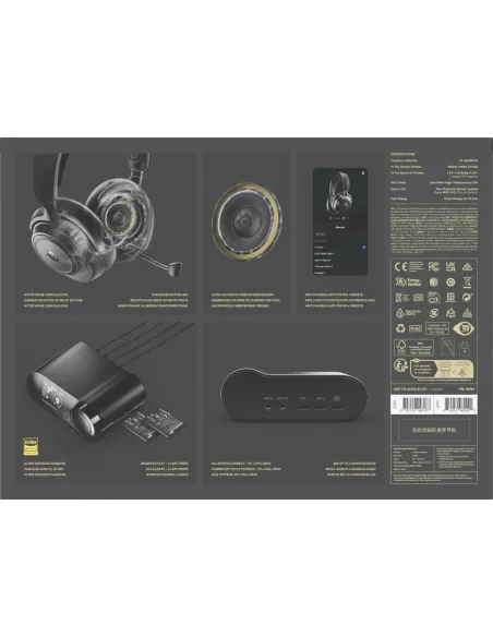 SteelSeries Arctis Nova Elite: multi-fuente y ANC híbrida